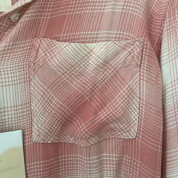 NWT Thread & Supply Button Down Top - Picture 3 of 7